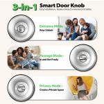 Keyless Smart Door Lock with Fingerprint & App