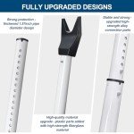 Rerishom Heavy-Duty Security Door Bar (2 Pack)