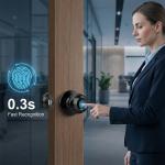 Smart Fingerprint Door Lock with App Control