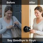 Smart Fingerprint Door Lock with App Control