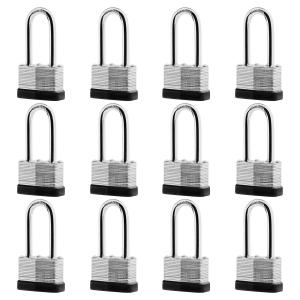 SafiSwords Heavy Duty Steel Padlocks 12-Pack