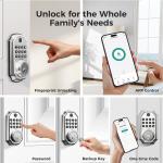 Keyless Fingerprint Smart Lock with App Control