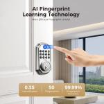 Keyless Fingerprint Smart Lock with App Control