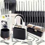 Keyed Alike Padlock Set of 3, Steel Locks