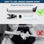 Rerishom Heavy-Duty Security Door Bar (2 Pack)