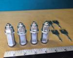 Medeco 72S High Security Cam Locks - 4 Pack
