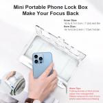 Portable Smart Timer Lock Box for Phones