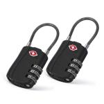 Blossom TSA Approved 3-Dial Luggage Locks (2 Pack)