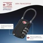 Blossom TSA Approved 3-Dial Luggage Locks (2 Pack)