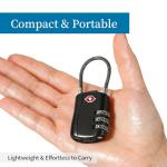 Blossom TSA Approved 3-Dial Luggage Locks (2 Pack)