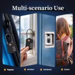 Blossom TSA Approved 3-Dial Luggage Locks (2 Pack)