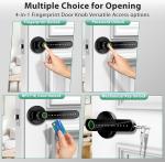 Fingerprint Biometric Door Lock with Keypad Entry