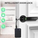 Fingerprint Biometric Door Lock with Keypad Entry