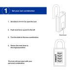 40Mm Unpickable Combination Sport Padlock