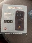 SWISS+TECH Fingerprint Keypad Touch Deadbolt Lock