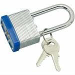 48-Pack 40mm Keyed Alike Laminated Padlocks