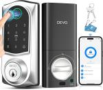 DEVO Smart Fingerprint WiFi Deadbolt Lock