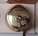 Medeco Maxum Brass Double Cylinder Deadbolt with Keys