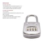ABUS All Weather Chrome Combination Padlock