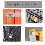 Heavy Duty 38mm Keyed Padlocks - 2 Pack