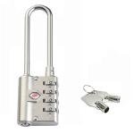 4-Digit Combo Padlock with Override Key