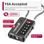 Fosmon TSA Luggage Locks, 4 Digit Combination 2 Pack