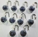 Master Lock Combination Padlock with Black Dial