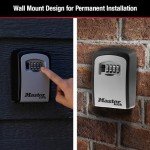 Outdoor Wall Mount Key Lock Box – 5-Key Capacity
