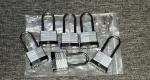 6 Pack High Security Keyed Alike Padlocks