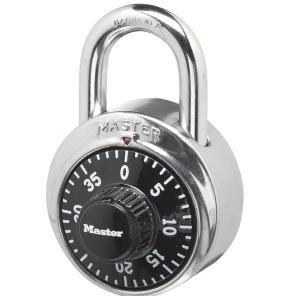 Master Lock Unpickable Combination Padlock, Various Colors