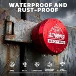 Heavy Duty Hidden Shackle Puck Locks - 3 Pack