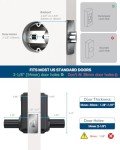 Keyless Electronic Door Lock with Touchscreen Keypad