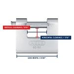 ABUS 92/80 All-Weather Solid Brass Padlock