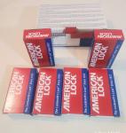 Set of 6 Keyed Alike American Padlocks