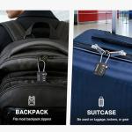 Puroma TSA Approved 4-Digit Combination Locks - 4 Pack