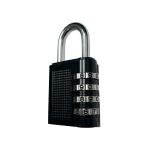 2-Pack Resettable 4-Digit Weatherproof Padlocks