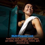 Forge Dual-Opening TSA Approved Travel Locks (4 Pack)