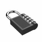 2-Pack Resettable 4-Digit Weatherproof Padlocks