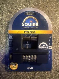 Squire Stronghold Unpickable Combination Padlock