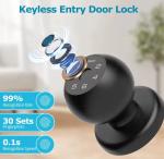 Viladepot Smart Fingerprint Keyless Door Lock