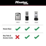Outdoor Wall Mount Key Lock Box – 5-Key Capacity
