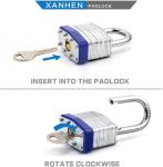 Keyed Alike Steel Padlocks for Shed and Fence