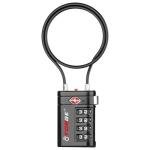 TSA Approved 4-Digit Luggage Locks with Alert