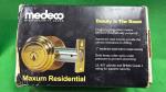 Medeco Maxum Residential Lock with 2 Keys