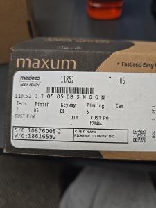 Medeco Maxum Double Cylinder Deadbolt Lock