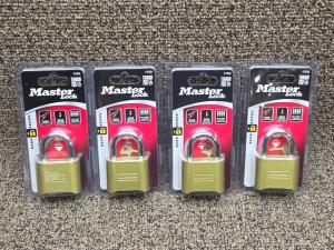 Master Lock 175D Unpickable Combination Padlock Set