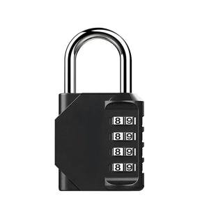 Resettable 4-Digit Weatherproof Combination Padlock