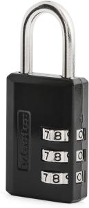 Customizable Black Combination Padlock for Security