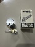 MEDECO 1 7/8" Mortise Cylinder with 2 Keys