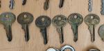 15 Brass & Steel Padlocks with Keys Set